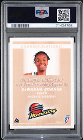 2009 Rittenhouse WNBA RC Rookies Autograph Dewanna Bonner Auto PSA 10 Fever